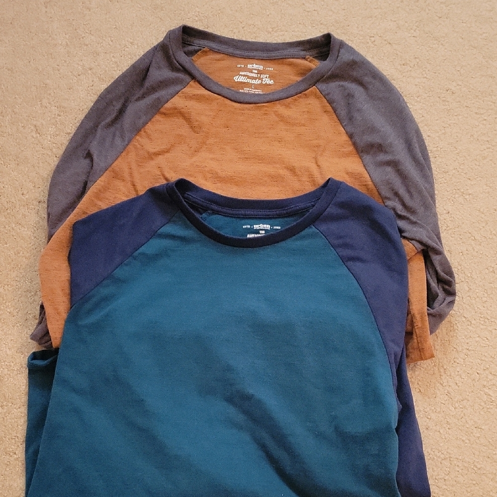 2 Mens Urban Pipeline Uktimate Tee Long Sleeve Shirts